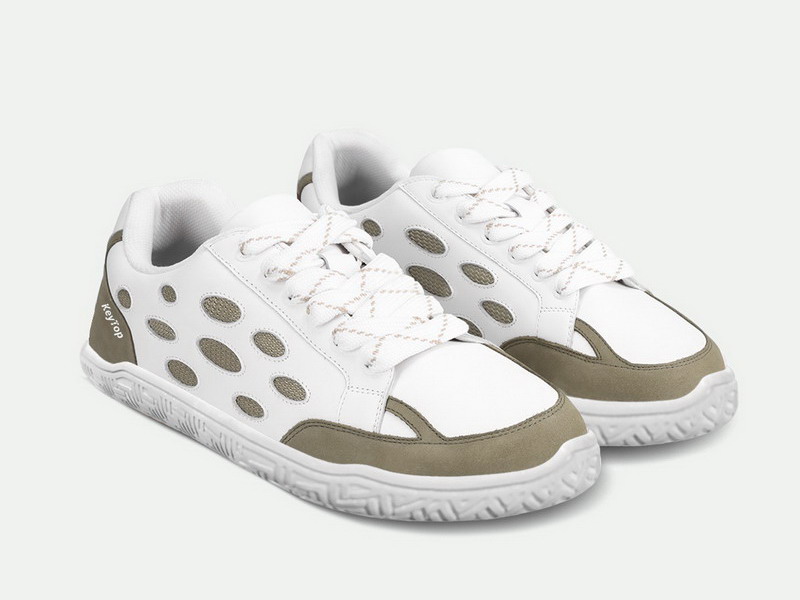 Fournisseur de baskets minimalistes rétro en cuir Nappa OEM Fusion