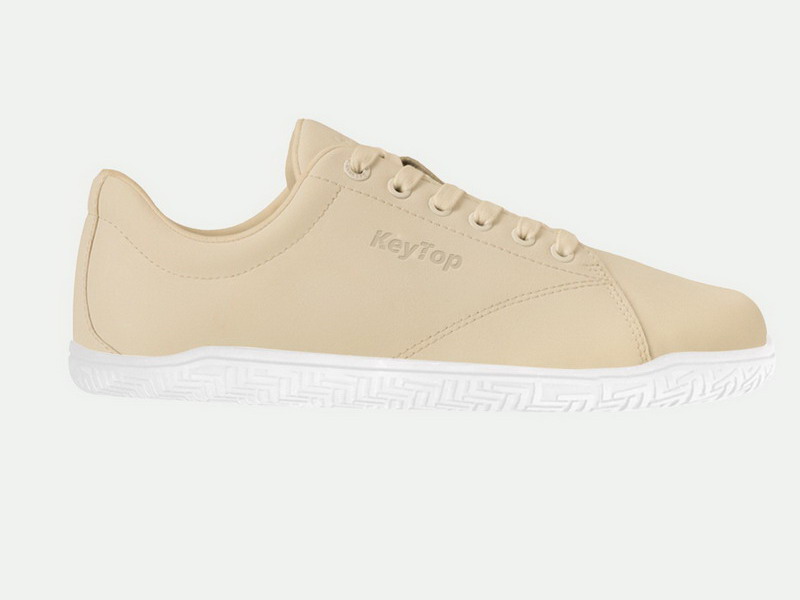 Fabricant de baskets minimalistes vintage en cuir Nappa